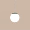 Suspensions Acier Vert Olive E27 1 Ugo