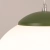 Suspensions Acier Vert Olive E27 1 Ugo