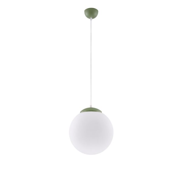 Suspensions Acier Vert Olive E27 1 Ugo