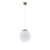 Suspensions Acier Vert Olive E27 1 Ugo