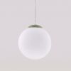 Suspensions Acier Vert Olive E27 1 Ugo