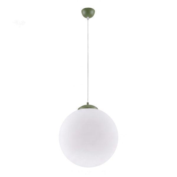 Suspensions Acier Vert Olive E27 1 Ugo