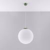 Suspensions Acier Vert Olive E27 1 Ugo