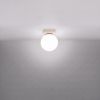 Plafonniers Acier Beige G9 1 Yoli