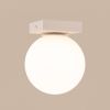 Plafonniers Acier Beige G9 1 Yoli