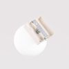 Plafonniers Acier Beige G9 1 Yoli