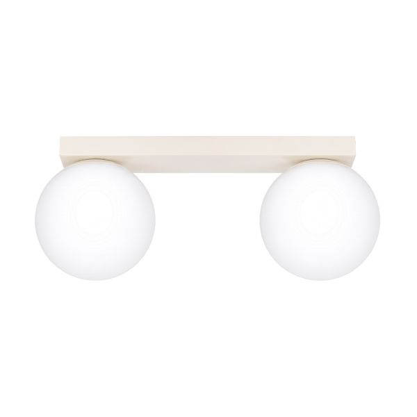 Plafonniers Acier Beige G9 2 Yoli