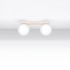 Plafonniers Acier Beige G9 2 Yoli