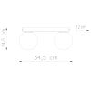 Plafonniers Acier Beige G9 2 Yoli