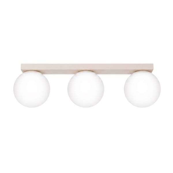 Plafonniers Acier Beige G9 3 Yoli