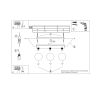 Plafonniers Acier Beige G9 3 Yoli