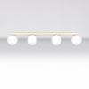 Plafonniers Acier Beige G9 4 Yoli