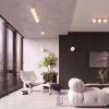 Plafonniers Acier Beige G9 4 Yoli