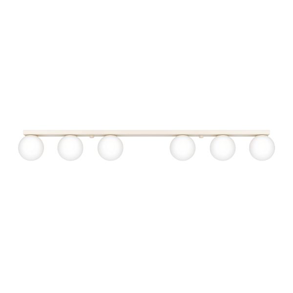 Plafonniers Acier Beige G9 6 Yoli