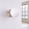 Appliques murales Acier Taupe G9 1 Yoli