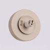 Appliques murales Acier Taupe G9 1 Yoli