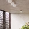 Appliques murales Acier Taupe G9 1 Yoli