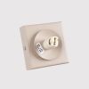 Plafonniers Acier Taupe G9 1 Yoli
