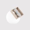 Plafonniers Acier Taupe G9 1 Yoli