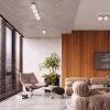 Plafonniers Acier Taupe G9 1 Yoli