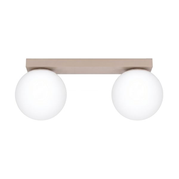 Plafonniers Acier Taupe G9 2 Yoli
