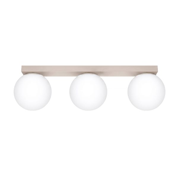 Plafonniers Acier Taupe G9 3 Yoli