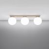 Plafonniers Acier Taupe G9 3 Yoli
