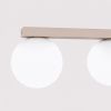 Plafonniers Acier Taupe G9 6 Yoli