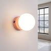Appliques murales Acier Ocre Rouge G9 1 Yoli