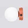 Appliques murales Acier Ocre Rouge G9 1 Yoli