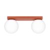 Plafonniers Acier Ocre Rouge G9 2 Yoli