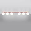 Plafonniers Acier Ocre Rouge G9 6 Yoli
