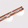 Plafonniers Acier Ocre Rouge G9 6 Yoli