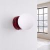 Appliques murales Acier Bourgogne G9 1 Yoli