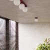 Appliques murales Acier Bourgogne G9 1 Yoli