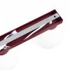 Plafonniers Acier Bourgogne G9 2 Yoli