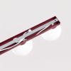 Plafonniers Acier Bourgogne G9 3 Yoli