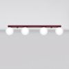 Plafonniers Acier Bourgogne G9 4 Yoli