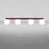 Plafonniers Acier Bourgogne G9 4 Yoli