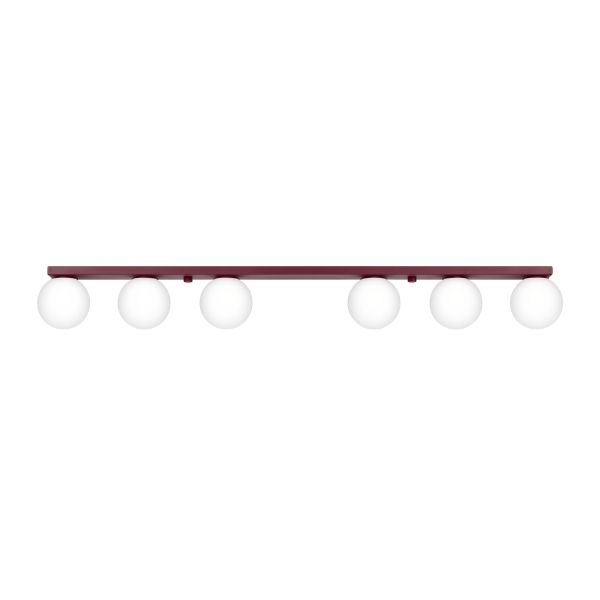 Plafonniers Acier Bourgogne G9 6 Yoli