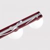 Plafonniers Acier Bourgogne G9 6 Yoli