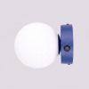 Appliques murales Acier Outremer G9 1 Yoli