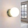 Appliques murales Acier Vert Olive G9 1 Yoli