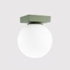 Plafonniers Acier Vert Olive G9 1 Yoli