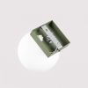 Plafonniers Acier Vert Olive G9 1 Yoli