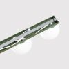 Plafonniers Acier Vert Olive G9 3 Yoli