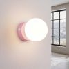 Appliques murales Acier Rose G9 1 Yoli