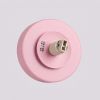 Appliques murales Acier Rose G9 1 Yoli