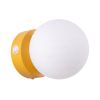 Appliques murales Acier Jaune G9 1 Yoli