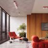 Appliques murales Acier Rouge G9 1 Yoli